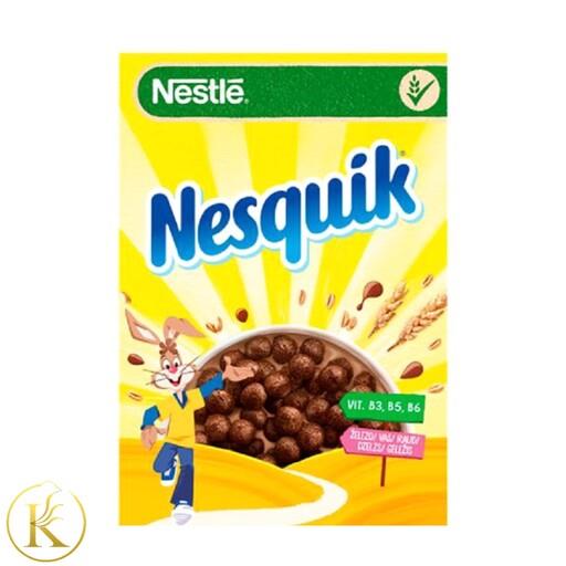 کورن فلکس توپی شکلاتی نسکوییک نستله 375 گرم nesquik